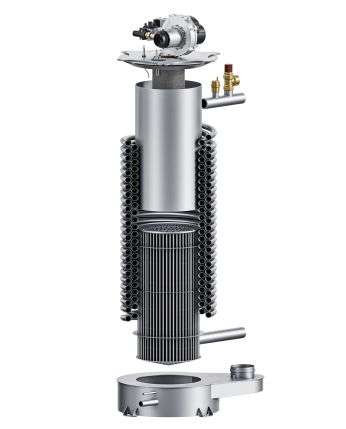 CoilMaster floor standing gas fired water heater / boiler AIC Europe