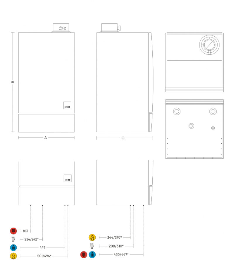 Nesta Chrome NC 80 WH